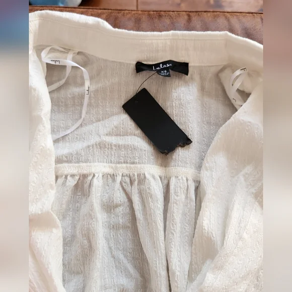 NWT! Lulus Adorable Impression White Midi Dress With Pockets - Picture 4 of 9